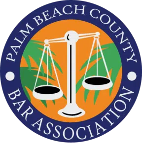 Image of Palm Beach County Bar Association membership logo